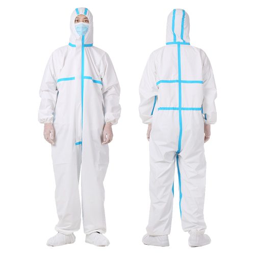 گان کاورال(لباس ایزوله/لباس یه سره) لباس ایزوله بیمارستانی |Protective Disposable Coveralls