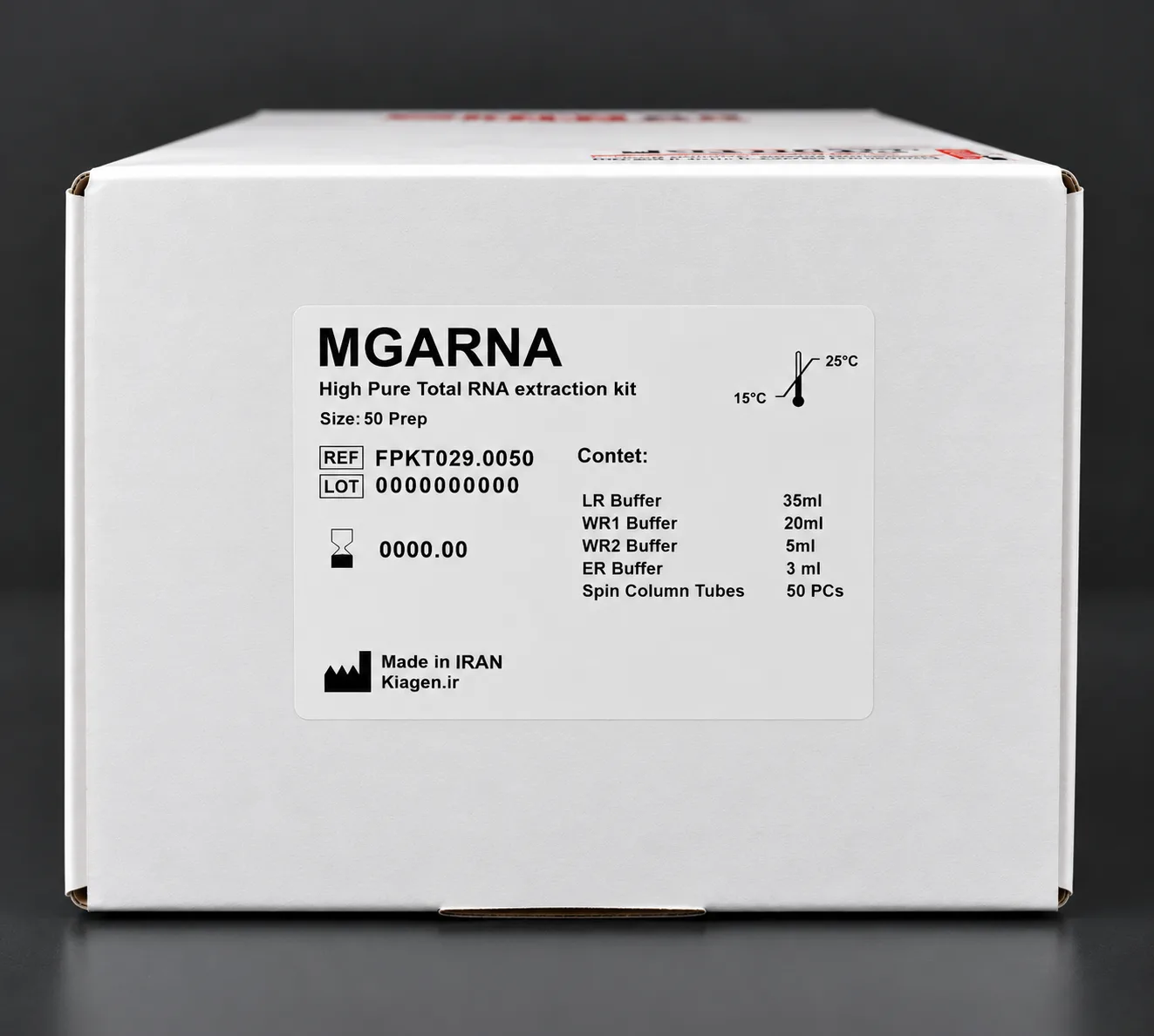کیت استخراج Total RNA Isolation kit | RNA