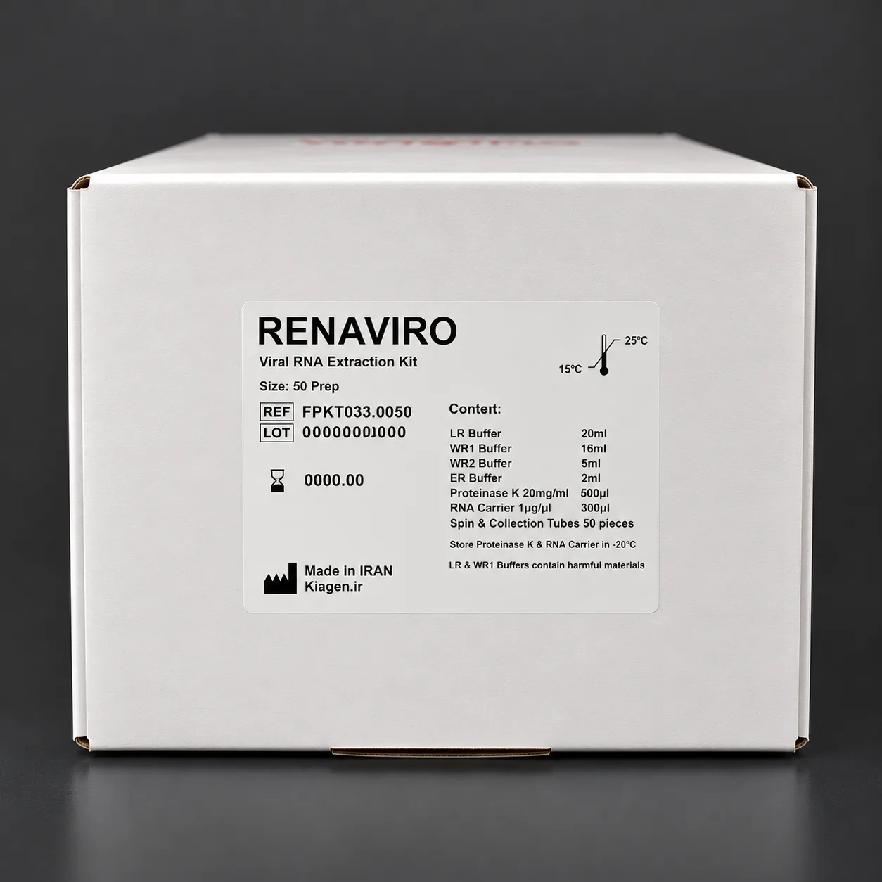 کیت استخراج RNA ویروسی | (Viral RNA Extraction kit (RENAViro